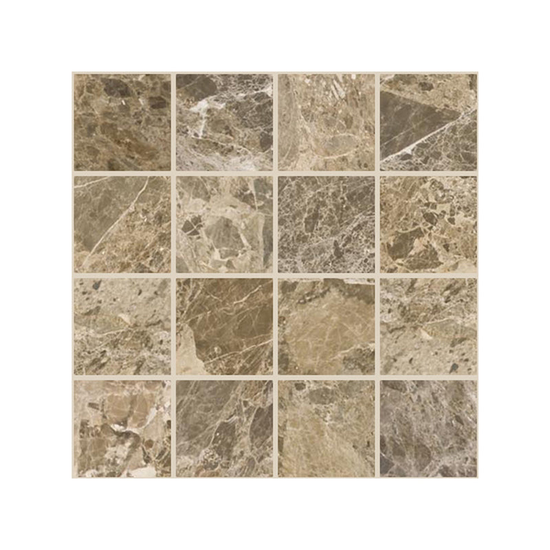 Faux Granite Tile Wallpaper Panels Modern Pick-Up Sticks Toilet Wall Covering, 2.2-sq ft