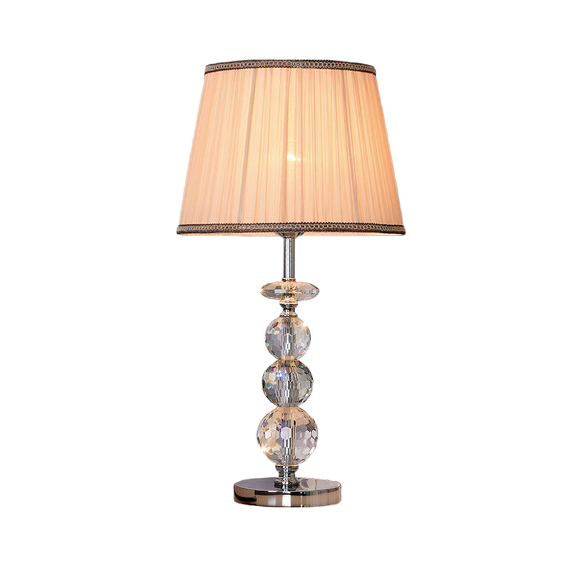 Ball Clear Crystal Lampe LAMPE MODERNE 1 BULBE BEIGE / CAFE