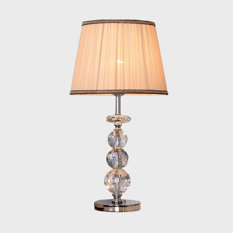 Ball Clear Crystal Lampe LAMPE MODERNE 1 BULBE BEIGE / CAFE