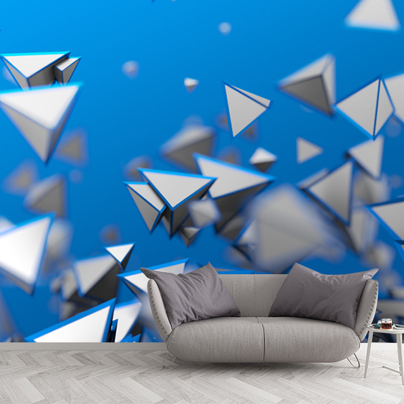 Illustration Pyramid Wall Mural Decal Full-Size Wall Covering for Home, Made to Measure