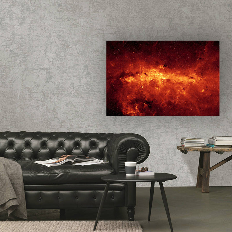 Stunning Milky Way Canvas Print for Sitting Room Universe Scenery Wall Art Decor