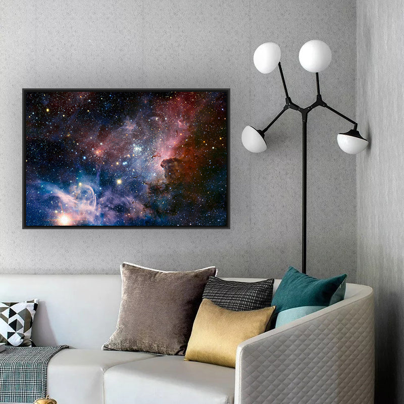 Stunning Milky Way Canvas Print for Sitting Room Universe Scenery Wall Art Decor