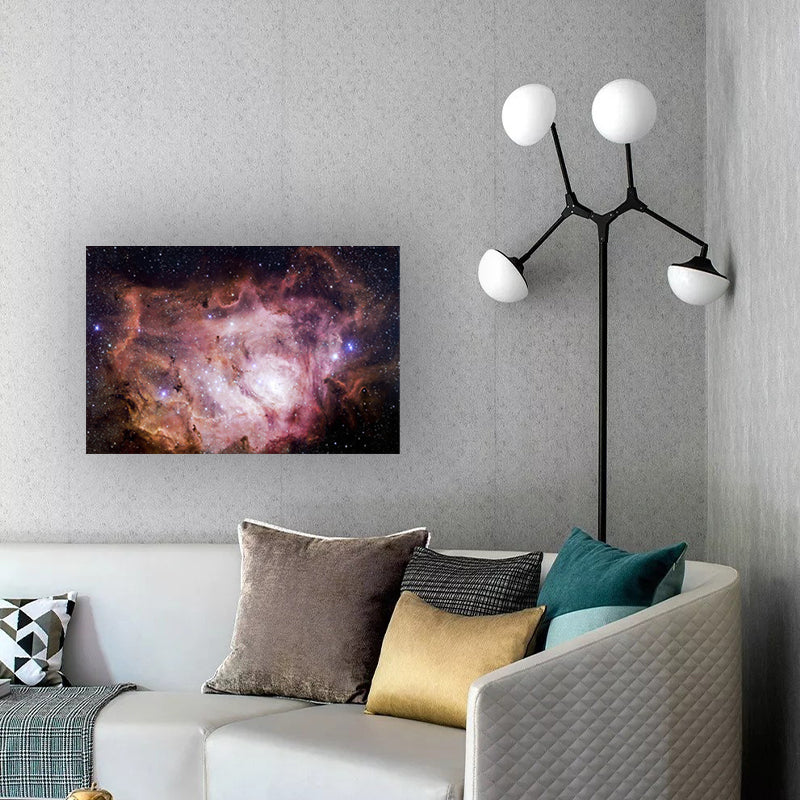 Stunning Milky Way Canvas Print for Sitting Room Universe Scenery Wall Art Decor