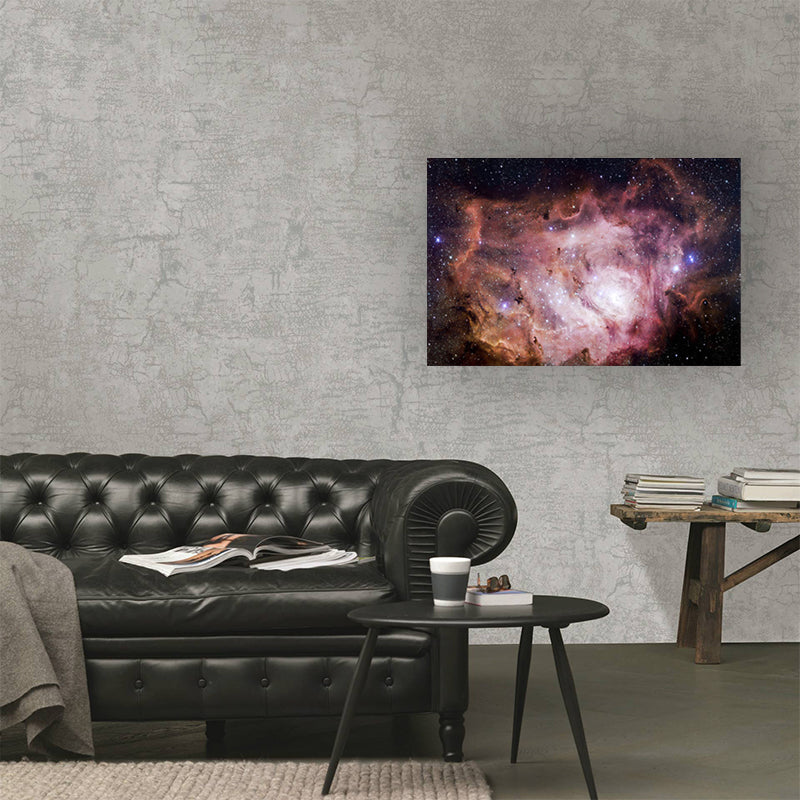 Stunning Milky Way Canvas Print for Sitting Room Universe Scenery Wall Art Decor