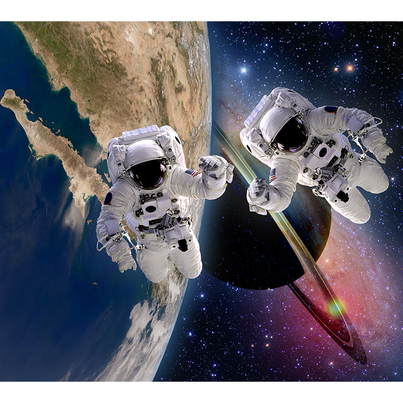 Big Space Shuttle Mural Wallpaper Decorative Fictional Living Room Wall Covering