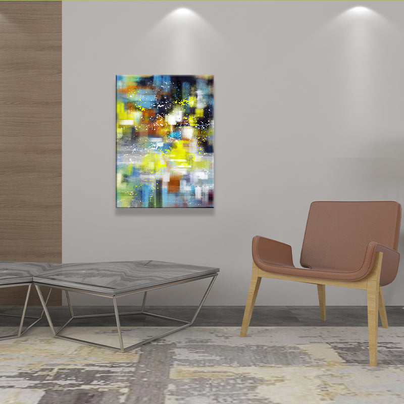 Canvas Textured Painting Modernism Abstract Pattern Wall Art for Living Room