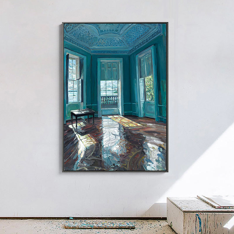 House Interior Art for Guest Room Oil Painting Wall Decor, Multiple Sizes Options