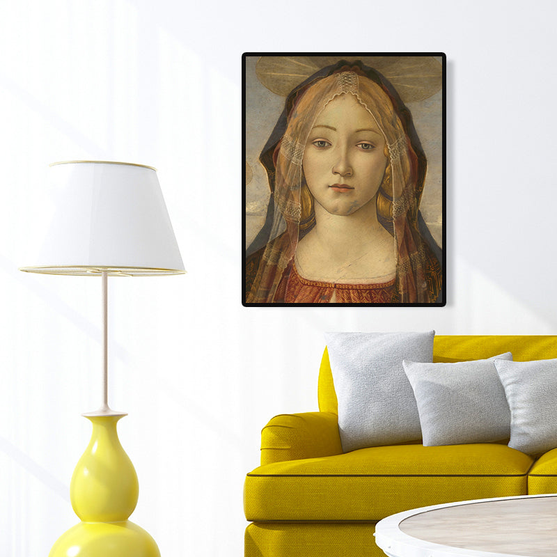 Christian Jesus Christ Canvas Print Global Inspired Religion Wall Art in Soft Color