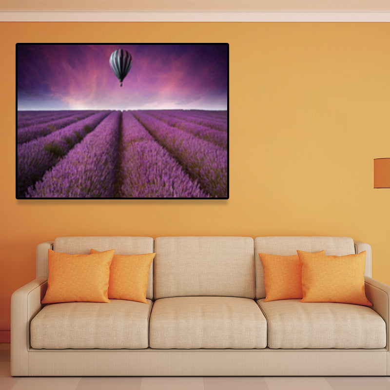 Light Color Scenery Wrapped Canvas Home Wall Art Decor for Bedroom, Multiple Sizes