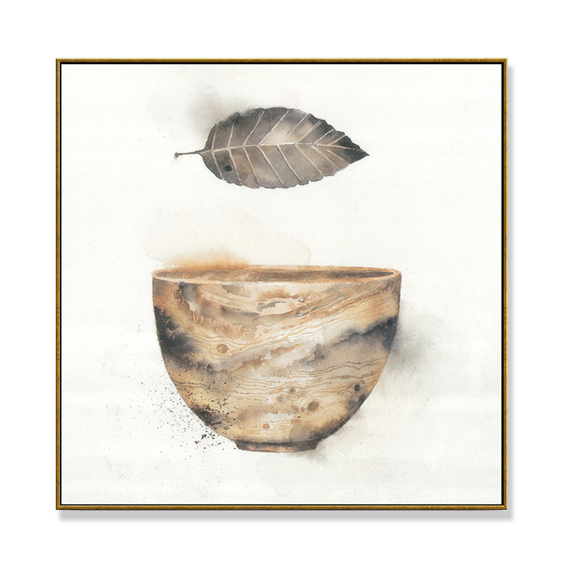 Canvas Brown Wall Decor Modern Style Still Life Painting, Multiple Sizes Options