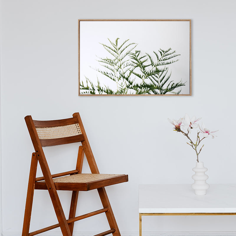 Pastel Color Botanical Painting Textured Scandinavian Living Room Wall Art Print