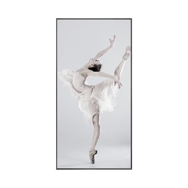 Modern Style Wall Art Decor Beige Ballet Girl Painting, Multiple Sizes Available