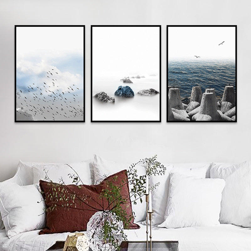 Photograph Nature Scenery Canvas Art Light Color Contemporary Wall Decor for Living Room