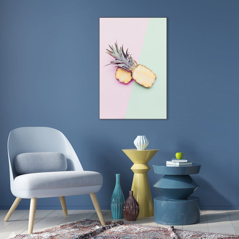 Tasty Fruits Painting for Girls Bedroom in Pastel Color, Multiple Sizes Available