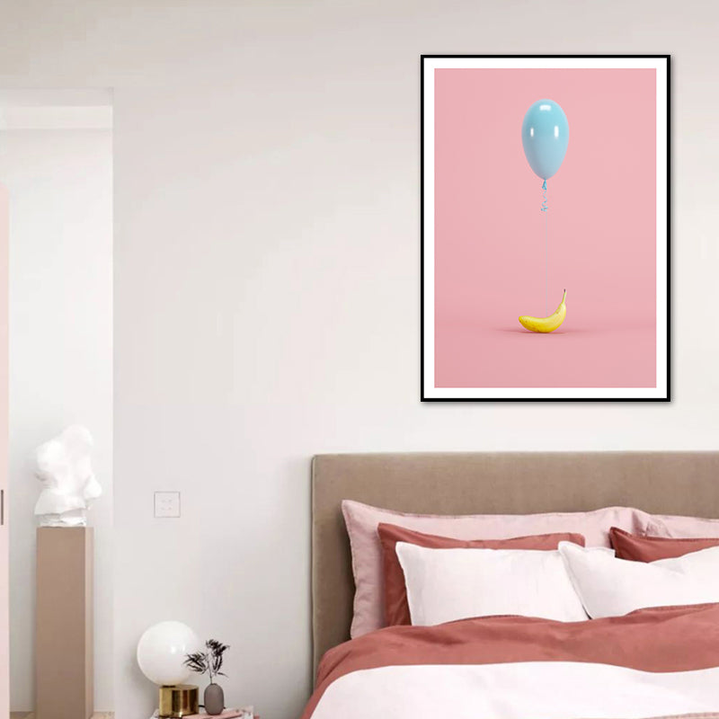 Balloon Canvas Print Nordic Aesthetics Still Life Wall Art Decor in Pastel Color