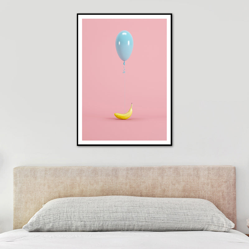 Balloon Canvas Print Nordic Aesthetics Still Life Wall Art Decor in Pastel Color