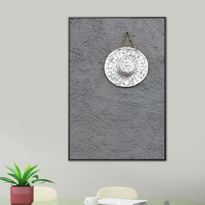 Hanging Still Life Scenery Canvas Textured Modern for Girls Bedroom Wall Art Decor