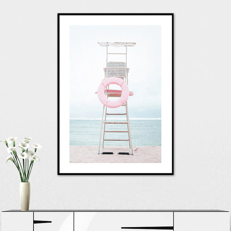 Modern Seaside Facilities Canvas Art for Bedroom Photography Wall Decor, Multiple Sizes