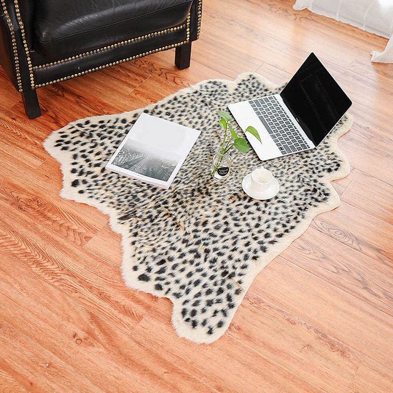 Tapis de chambre à chambre noire tapis moderne moderne polyester polyester le support de support de support de support