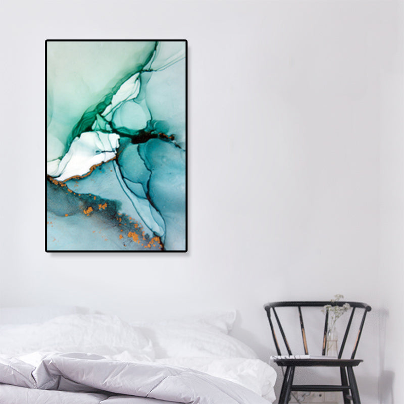 Textured Abstract Wall Art Canvas Print Nordic Style Wall Decor for House Interior