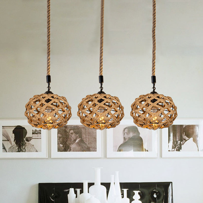 Cluster intrecciato Cluster Oval Cottage Oval Cottage 3/6 Bulbs Cucina Bar Round/Linear Berbel