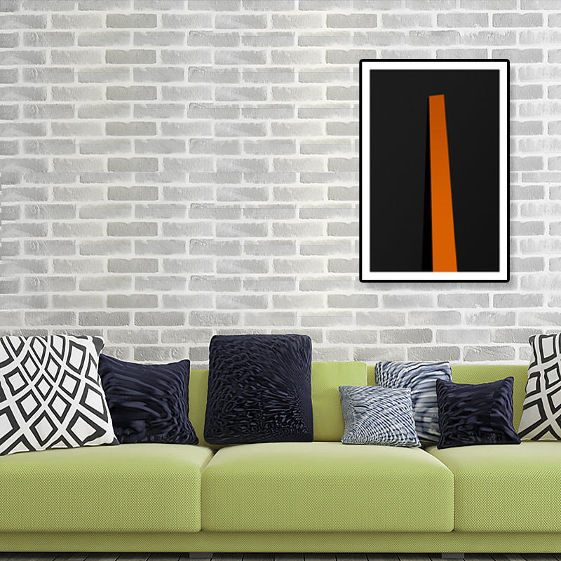 Contemporary Abstract Pattern Canvas Art Dark Color Corridor Wall Decor, Sizes Optional