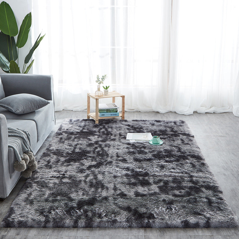 Tapis de chambre rose et gris