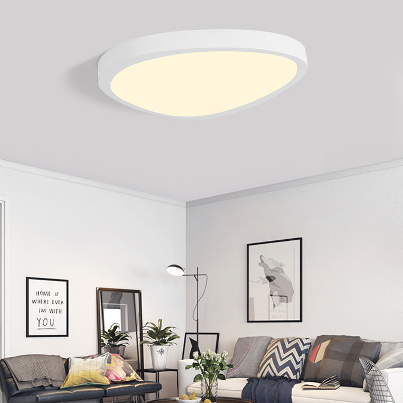 Acryl Driehoek LED Flush Plafond Licht Baby Kamer Macaron Loft Candy Gekleurde Plafond Lamp