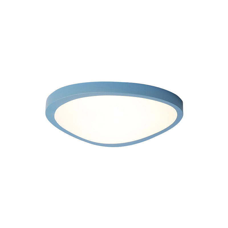 Acryl Driehoek LED Flush Plafond Licht Baby Kamer Macaron Loft Candy Gekleurde Plafond Lamp