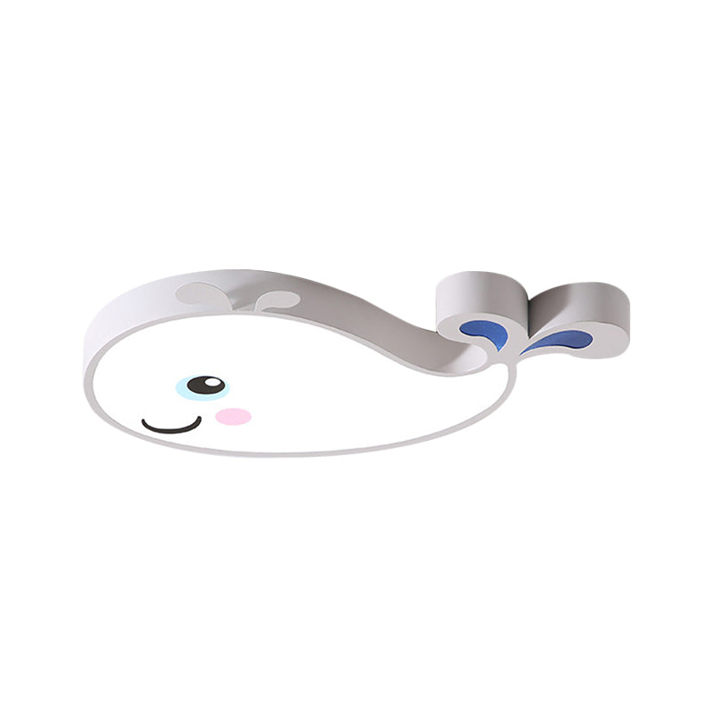 Dolphin Kindergarten Ceiling Light Fixture Acrylic Cartoon Ceiling Light Fixture