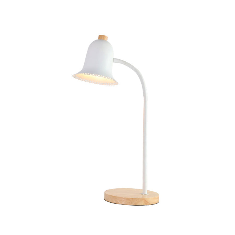 Metal Bell Small Reading Light Child Bedroom Single Head Nordic Style Desk Light