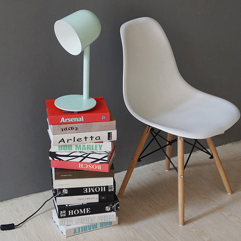 Kindergärtner Schlafsaal Tasse Schreibtisch Leuchte Metal Ein leichter Macaron Loft Desk Lampe