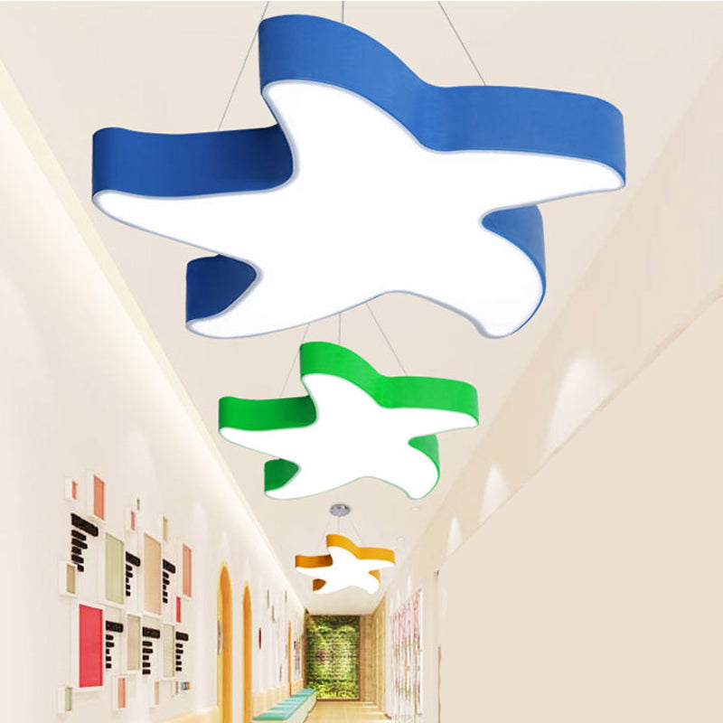 Zeester acryl plafond kroonluchter moderne led hanger verlichtingsarmatuur voor gang