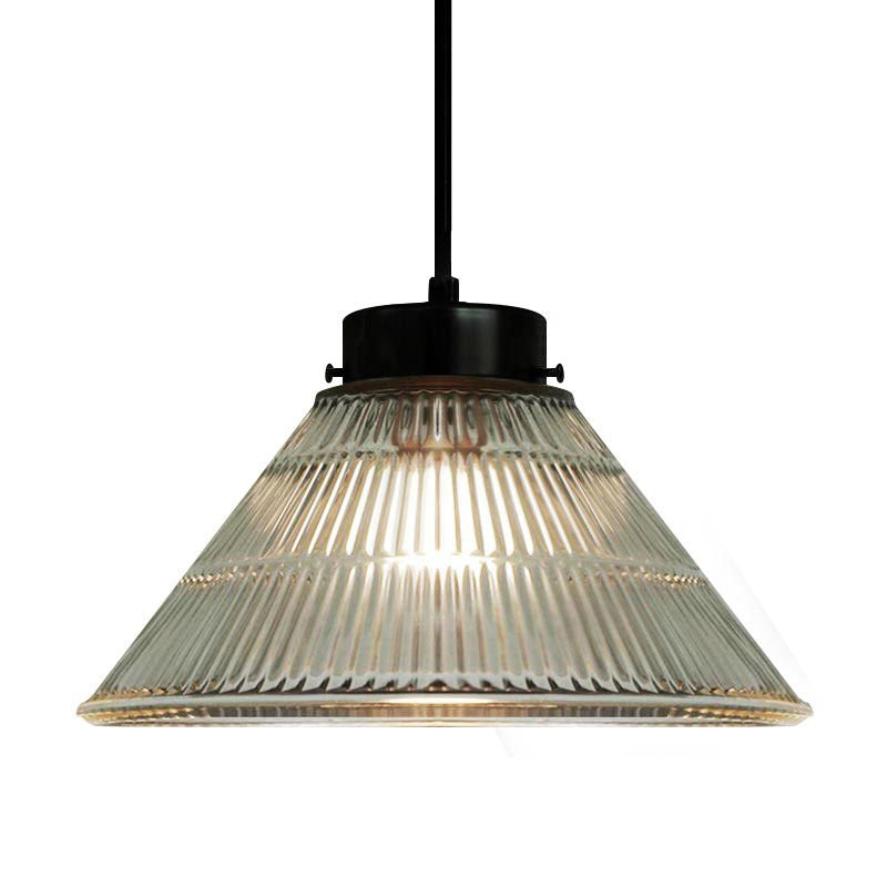 Glass Geometric Drop Pendant Industrial 1 Light Dining Room Suspension Lighting Fixture in Brass