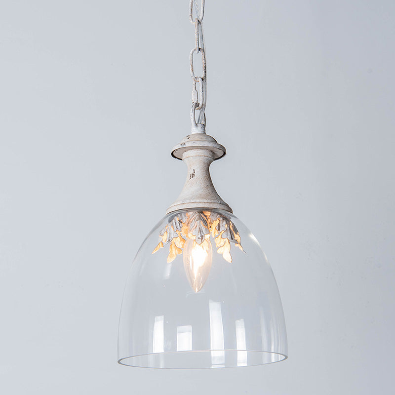 1 hoofd Metallic Hanging Lamp Kit Traditionele geometrische eetkamer Suspensie Hanglamp