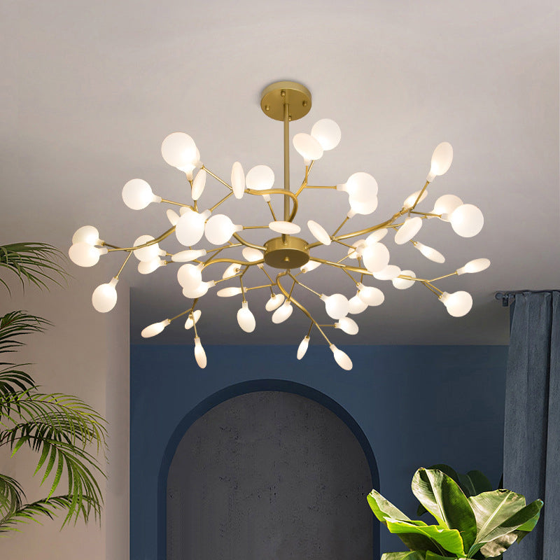 Chandelier de lustre en métal moderne en forme de branche LED ARRIMME LEMPORT