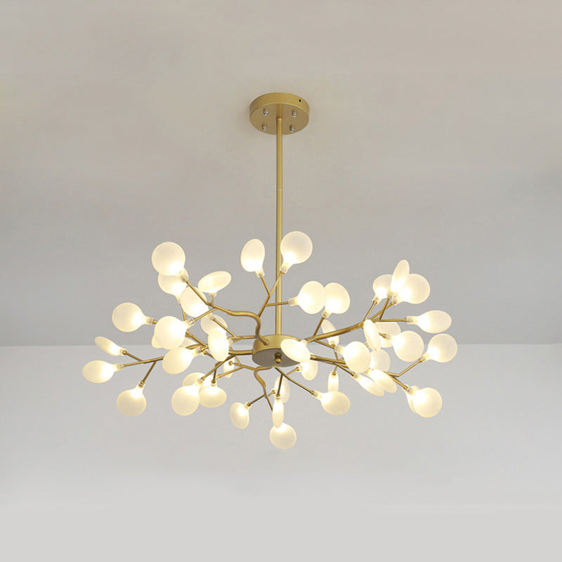 Chandelier de lustre en métal moderne en forme de branche LED ARRIMME LEMPORT