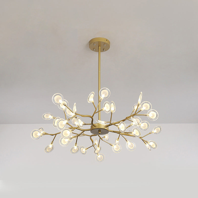 Chandelier de lustre en métal moderne en forme de branche LED ARRIMME LEMPORT