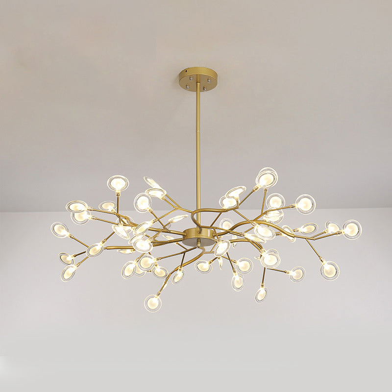 Chandelier de lustre en métal moderne en forme de branche LED ARRIMME LEMPORT