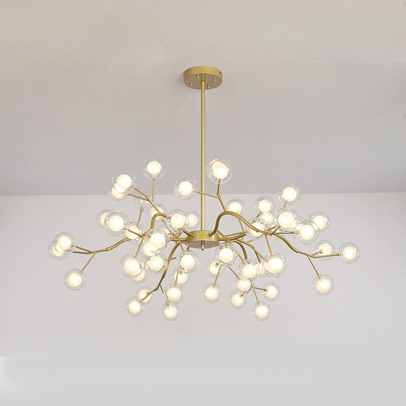 Chandelier de lustre en métal moderne en forme de branche LED ARRIMME LEMPORT