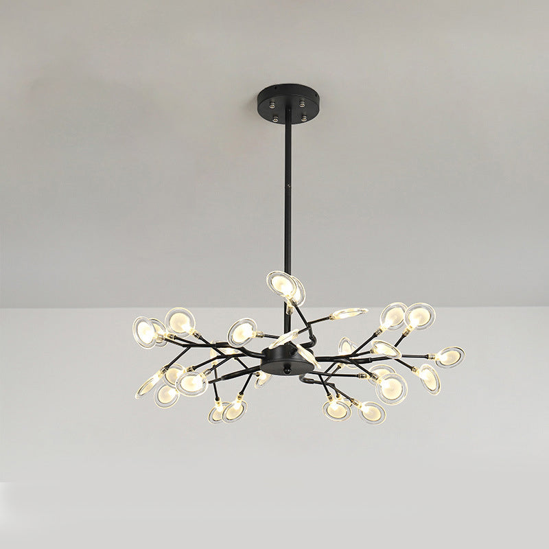 Chandelier de lustre en métal moderne en forme de branche LED ARRIMME LEMPORT