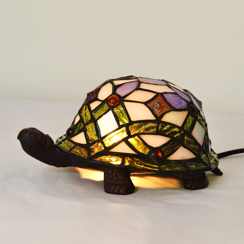 Baroque Turtle en forme de nuit lampe de nuit à 1 feu