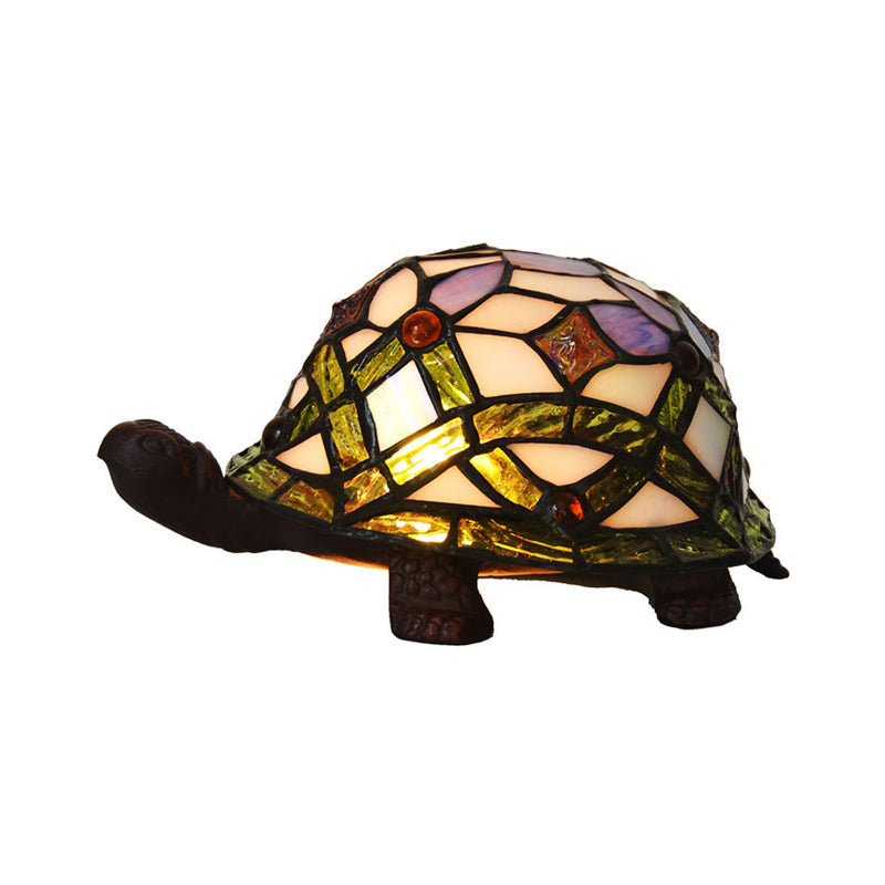 Baroque Turtle en forme de nuit lampe de nuit à 1 feu