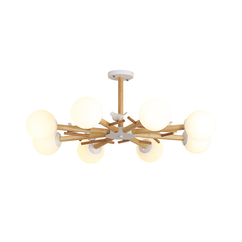 Branche de lustre de lustre moderne LED BEIGE BEIGE PLACE PLACE POUR POUR LE SOIR