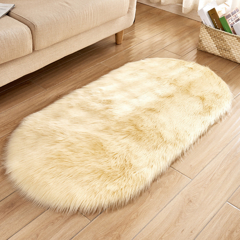 Tapis ordinaire élégant Multi couleurs Natural Tapis Natural Tacons moelleux Résistant aux animaux de compagnie Anti-glip Tapis pour salon pour le salon