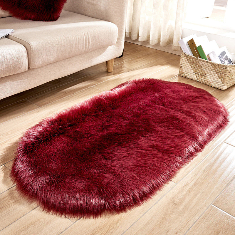 Tapis ordinaire élégant Multi couleurs Natural Tapis Natural Tacons moelleux Résistant aux animaux de compagnie Anti-glip Tapis pour salon pour le salon