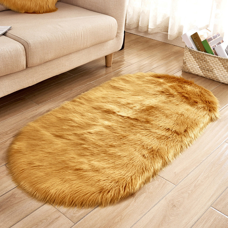 Tapis ordinaire élégant Multi couleurs Natural Tapis Natural Tacons moelleux Résistant aux animaux de compagnie Anti-glip Tapis pour salon pour le salon