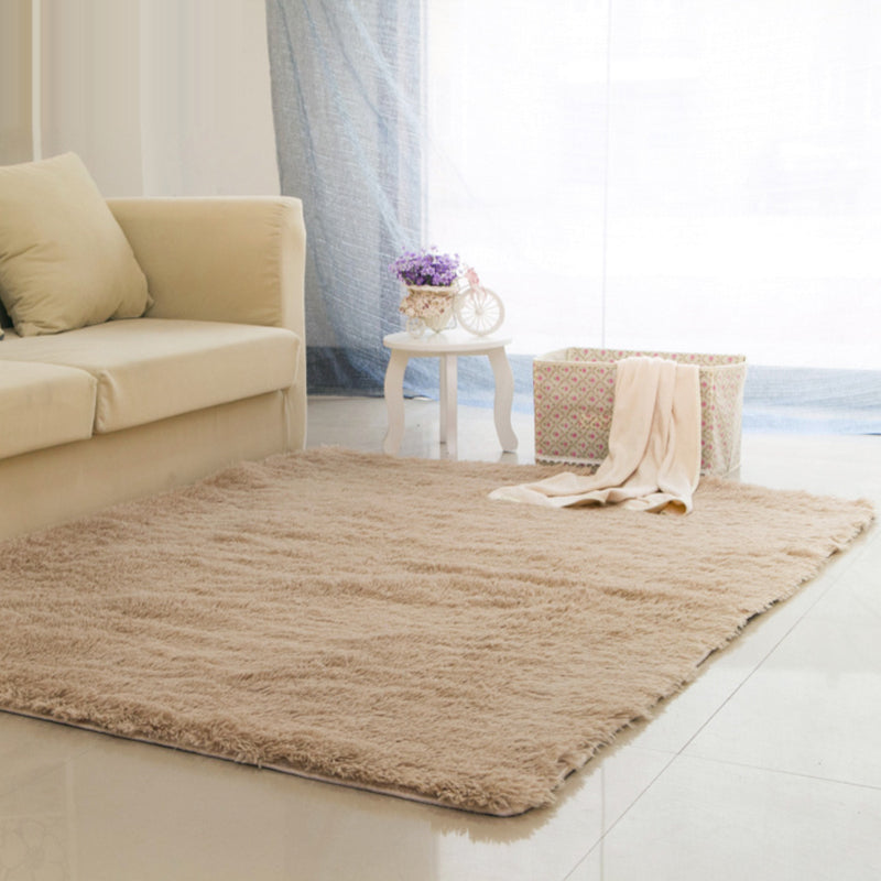 Tapis de salon multicolore Rapis décontracté Pruox Faux Wool Machine Wash Tacon Rison Risqueur