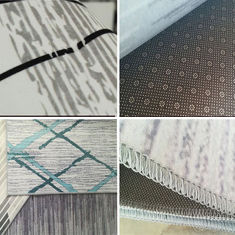 Bunte böhmische Teppich mehrfarbiger Druck Teppich waschbarer Rutschfleckflecken widerstandsfähiger Teppich für Wohnzimmer