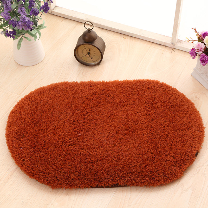 Tapis de porte minimaliste tapis nature multicolore polyester antidérapant un tapis intérieur adorable pour animaux de compagnie antidérapante